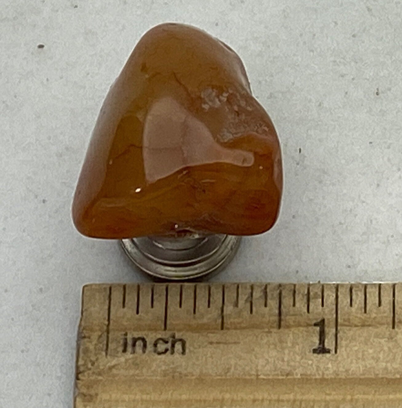 [shopname] - Tumbled carnelian drawer cabinet rock knobs, rock decor