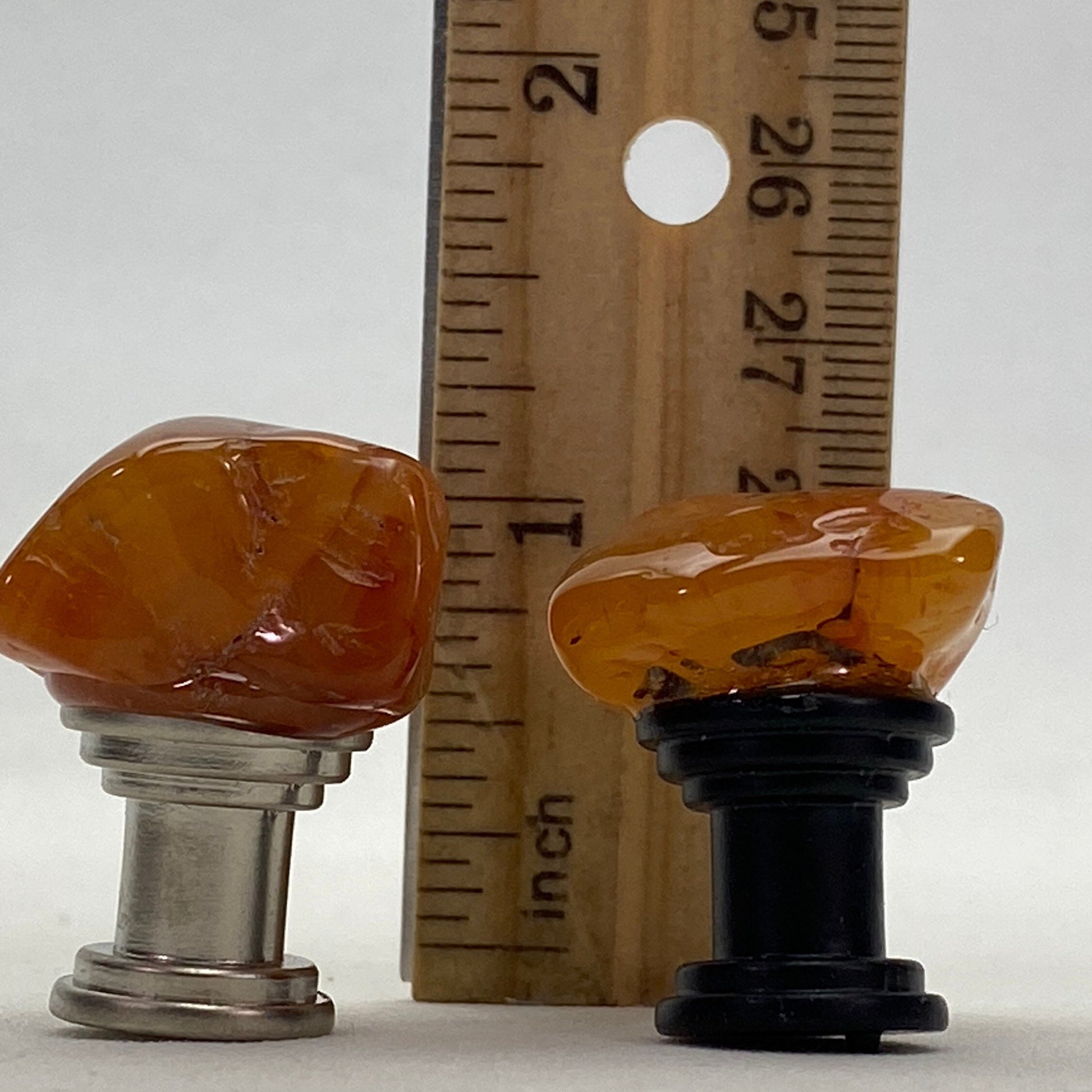 [shopname] - Tumbled carnelian drawer cabinet rock knobs, rock decor