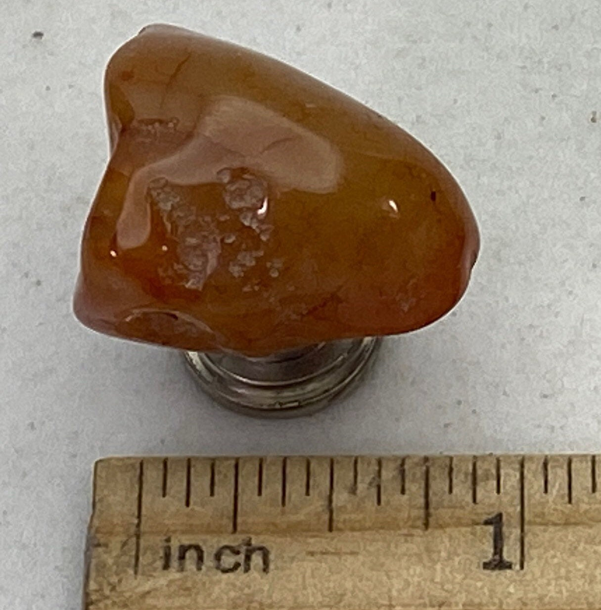 [shopname] - Tumbled carnelian drawer cabinet rock knobs, rock decor