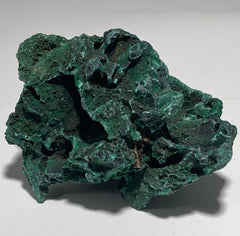 Raw, Fibrous Malachite