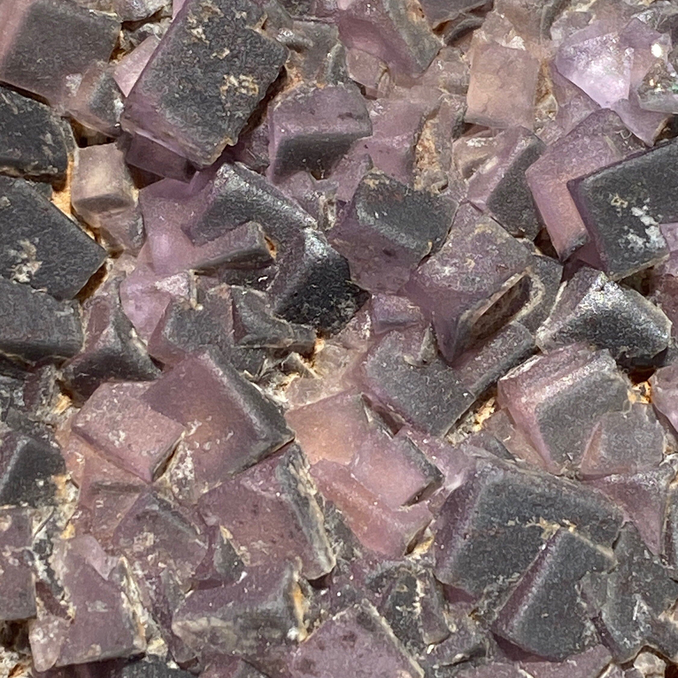 [shopname] - Purple fluorite specimen, YOUR CHOICE, rock decor