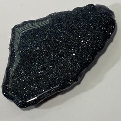 [shopname] - Small specular hematite slab, rock decor