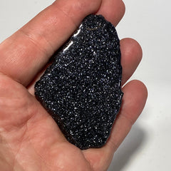 [shopname] - Small specular hematite slab, rock decor