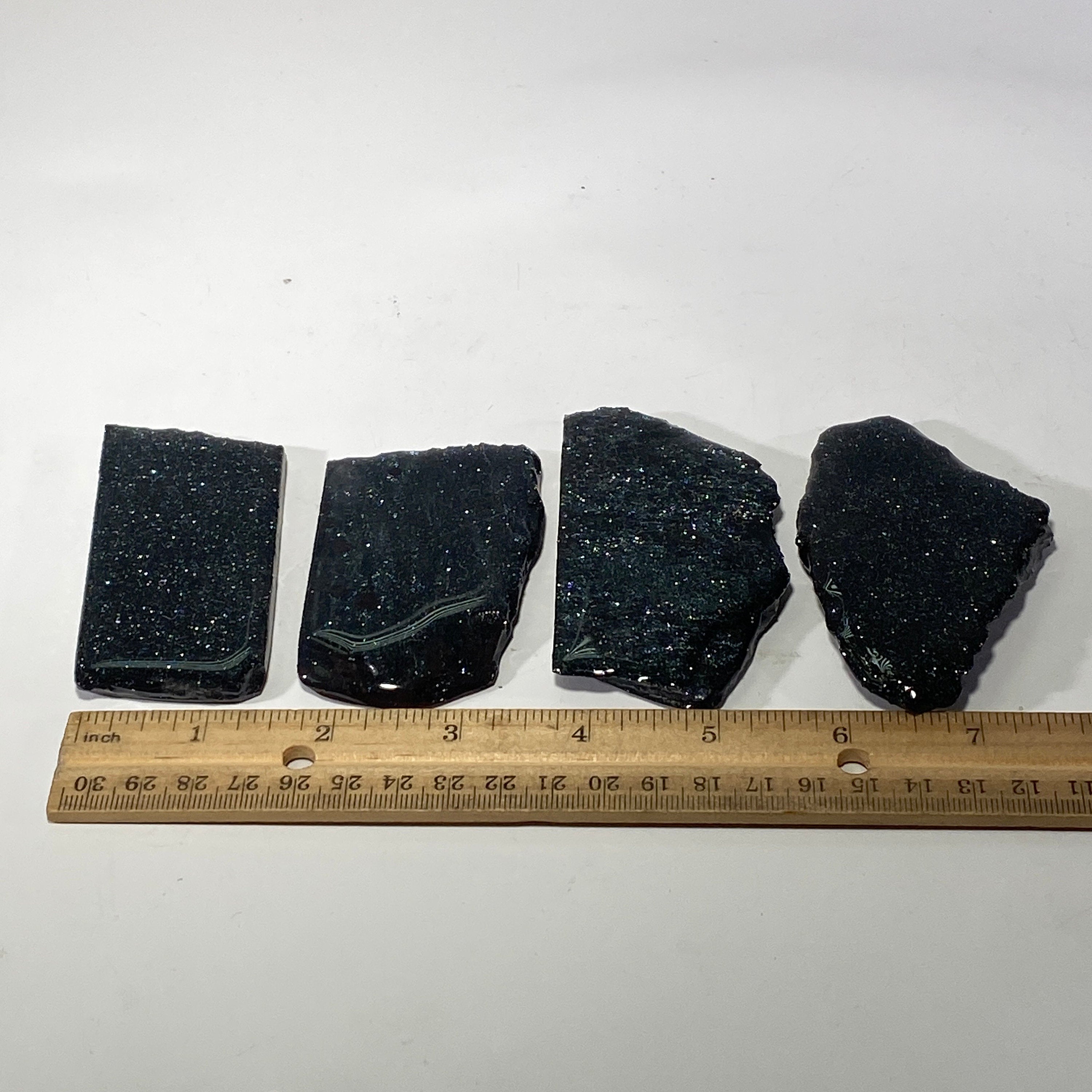 [shopname] - Small specular hematite slab, rock decor