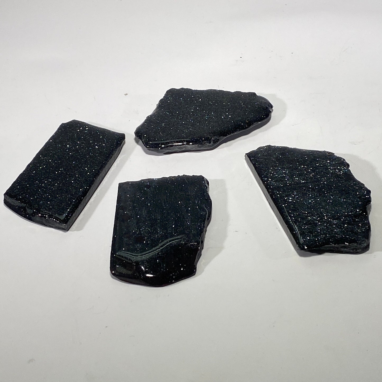 [shopname] - Small specular hematite slab, rock decor