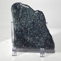 [shopname] - Specular Hematite Slab, rock decor