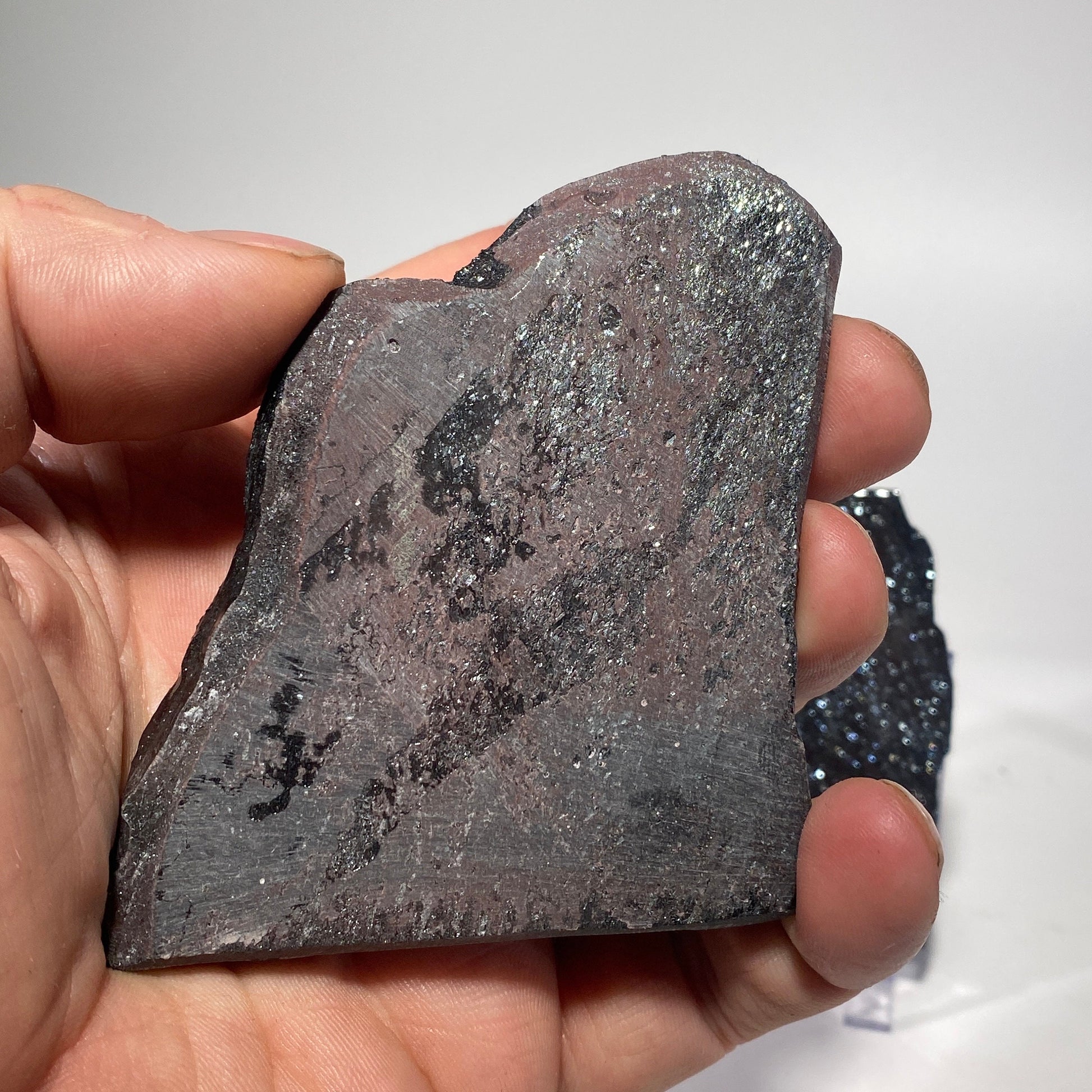 Roccia Roba - Specular Hematite Slab, rock decor