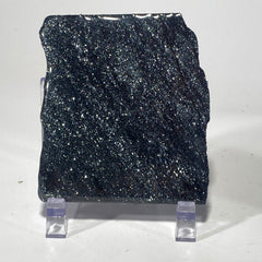 [shopname] - Specular Hematite Slab, rock decor