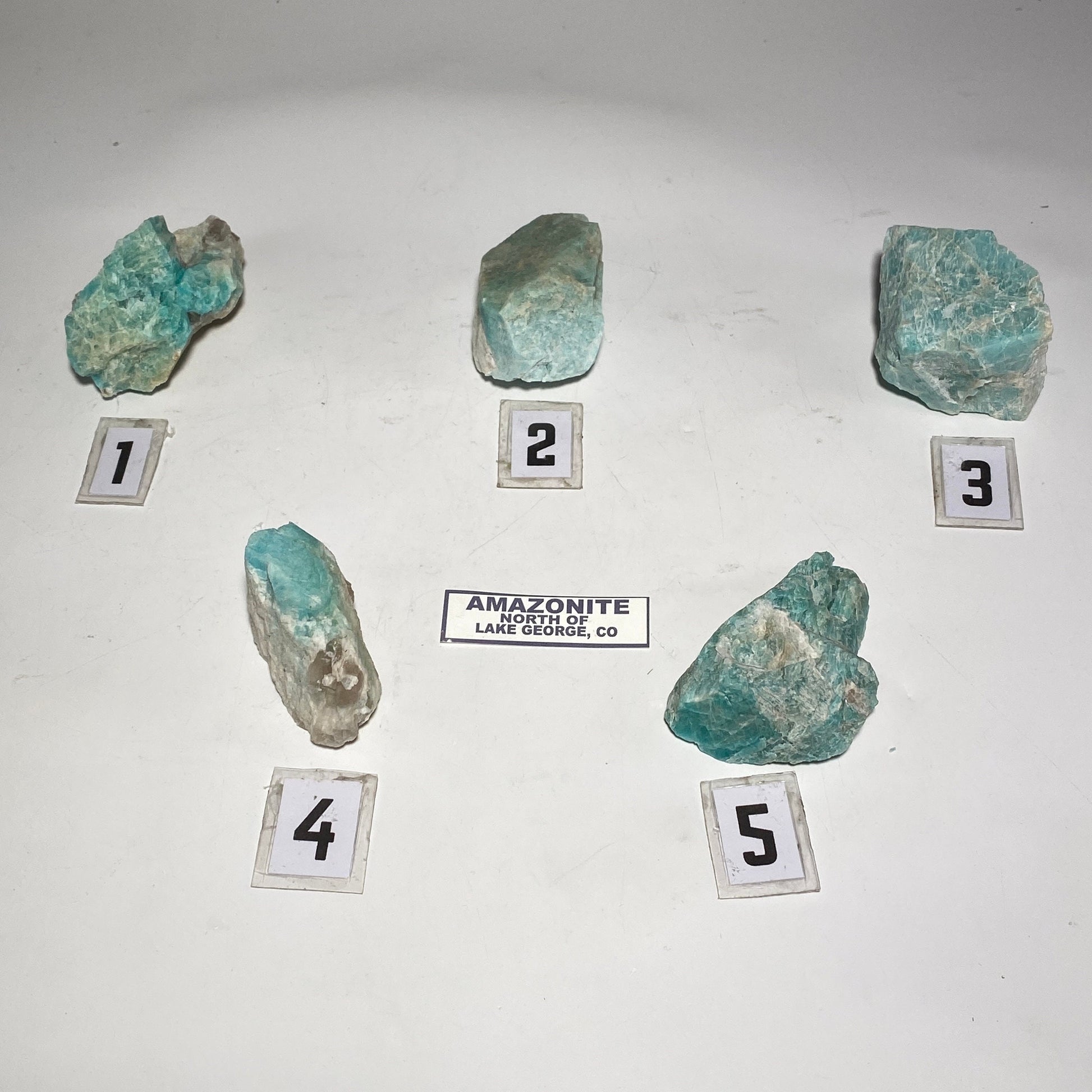 [shopname] - Colorado Amazonite with smoky quartz crystal, rock decor