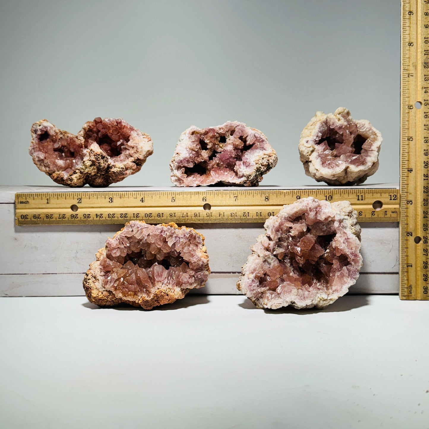 [shopname] - Rare, large pink amethyst geode, rock decor