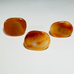 Polished carnelian cabinet knob