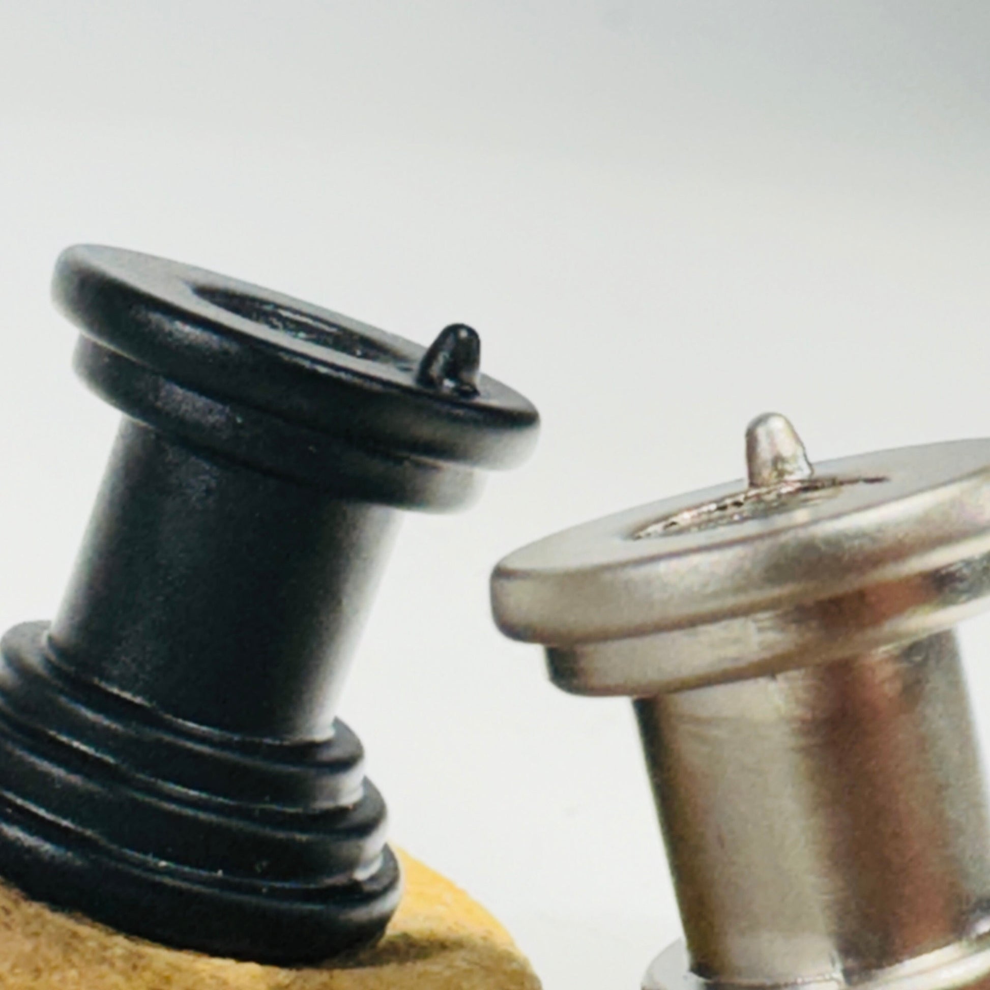 [shopname] - Cabinet knobs - fossil sea urchin, rock decor