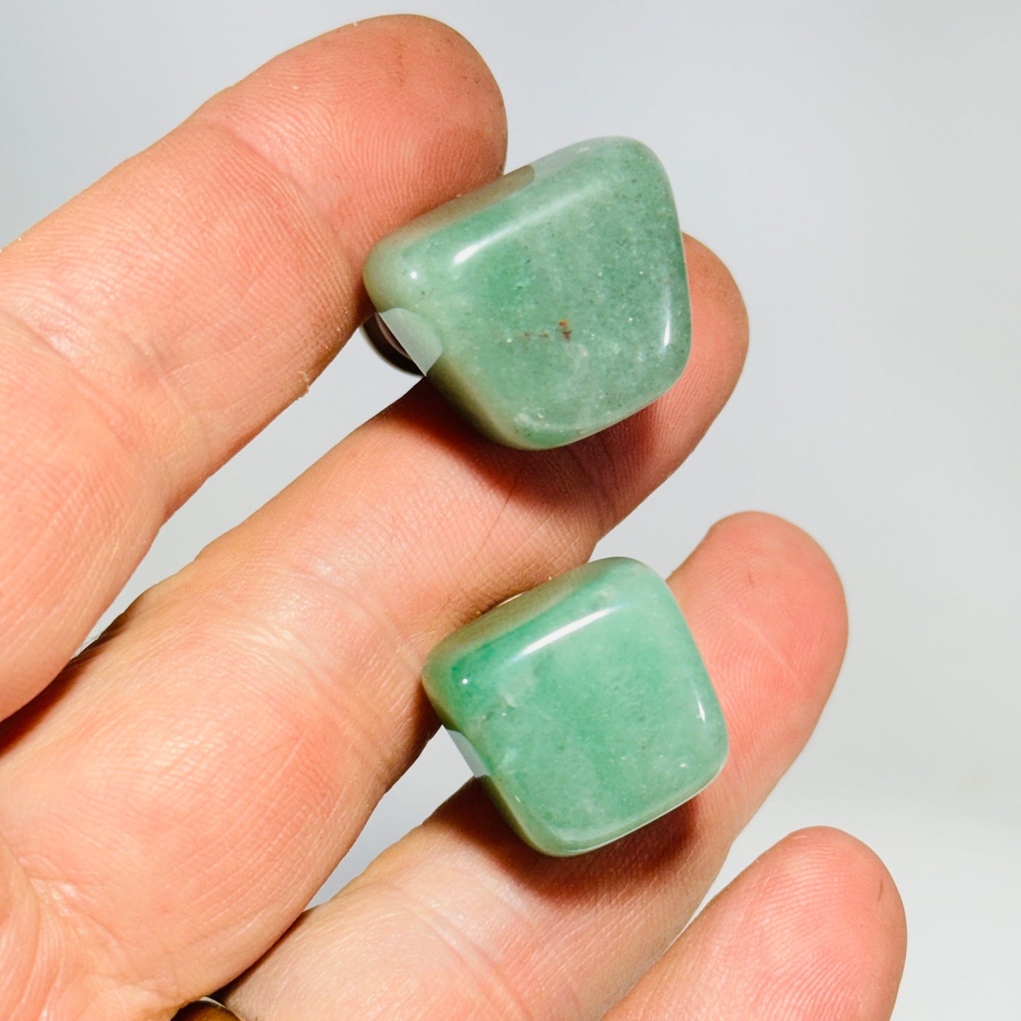 Tumbled avventurine drawer cabinet rock knobs
