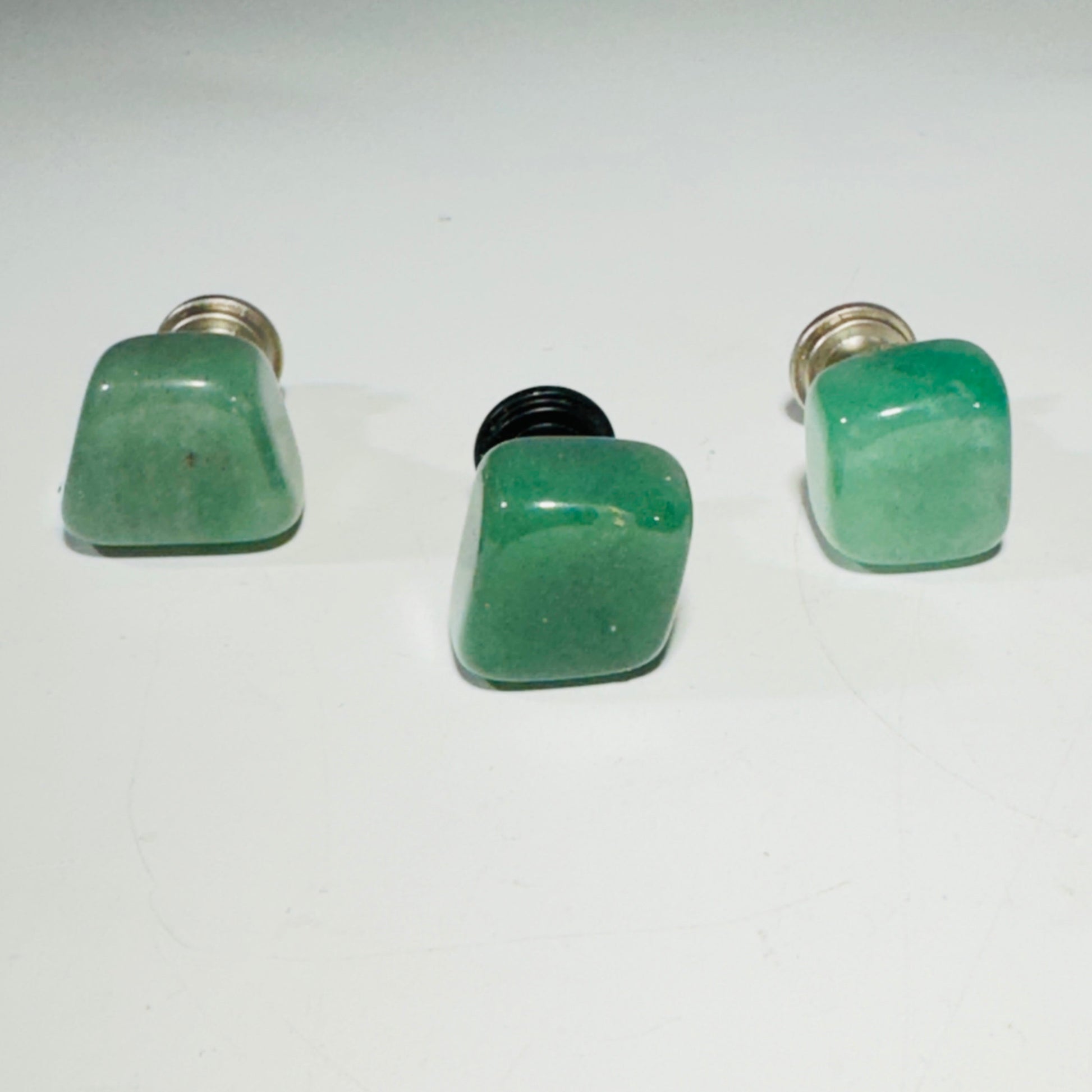 Tumbled avventurine drawer cabinet rock knobs