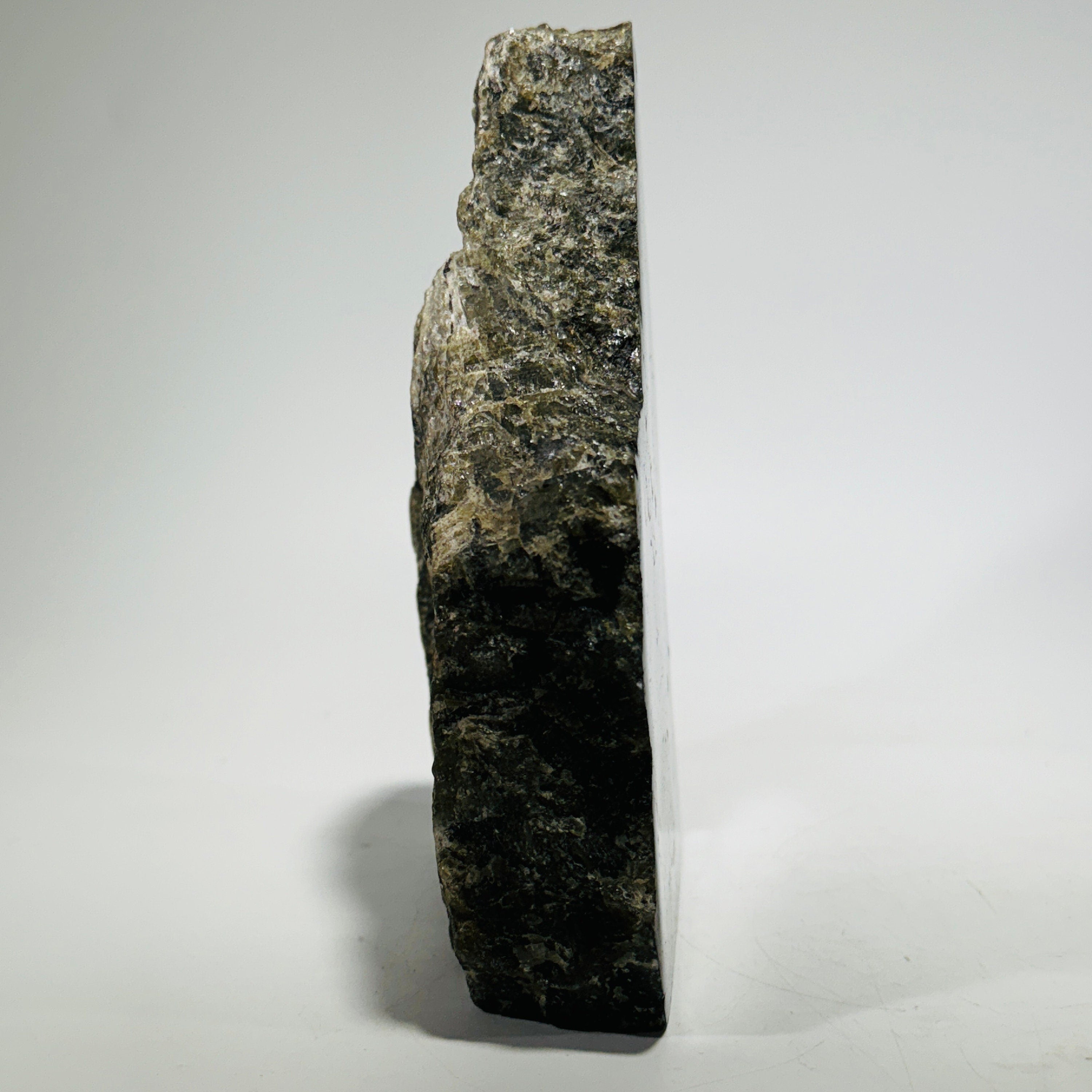 [shopname] - Labradorite crystal end cut, rock decor