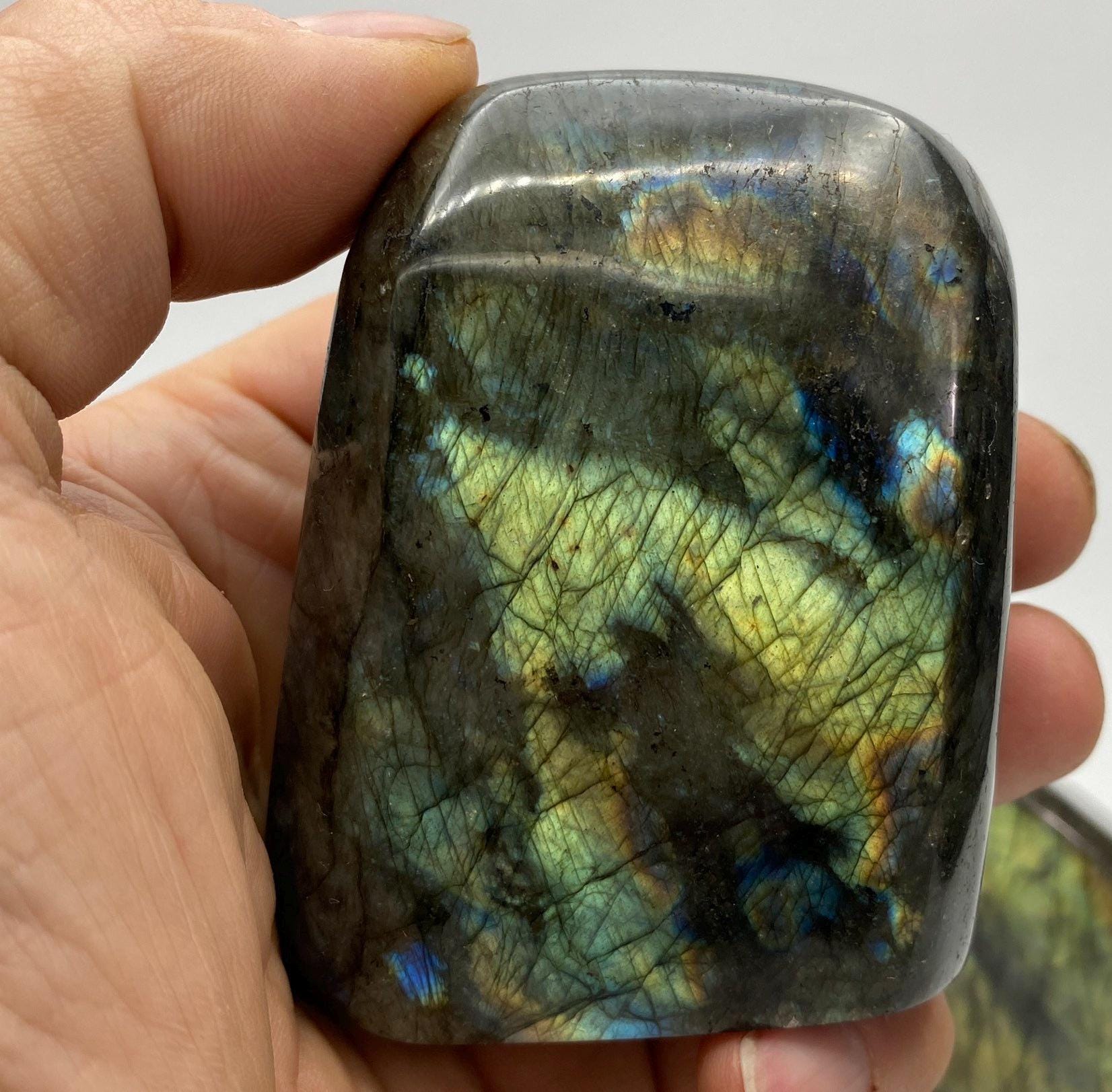 Labradorite crystal