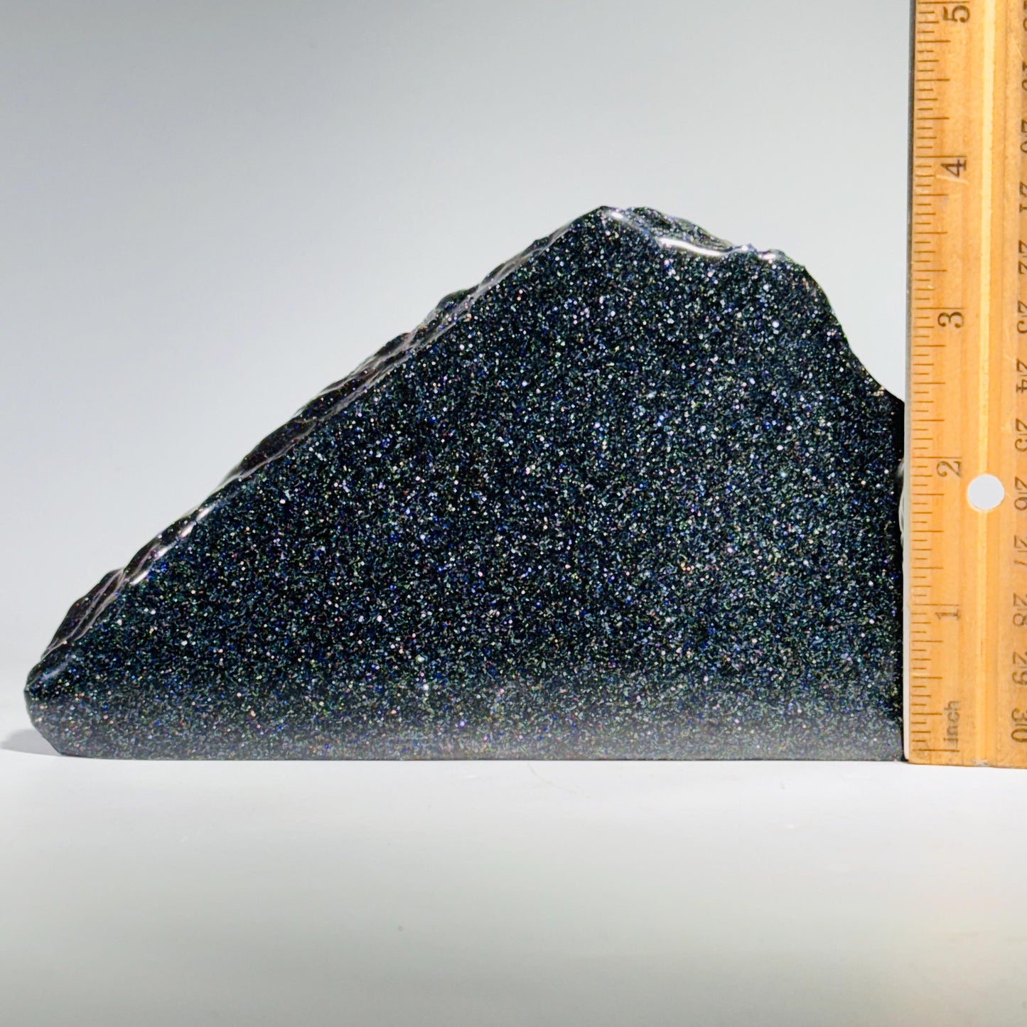 Specular Hematite freestanding cut base
