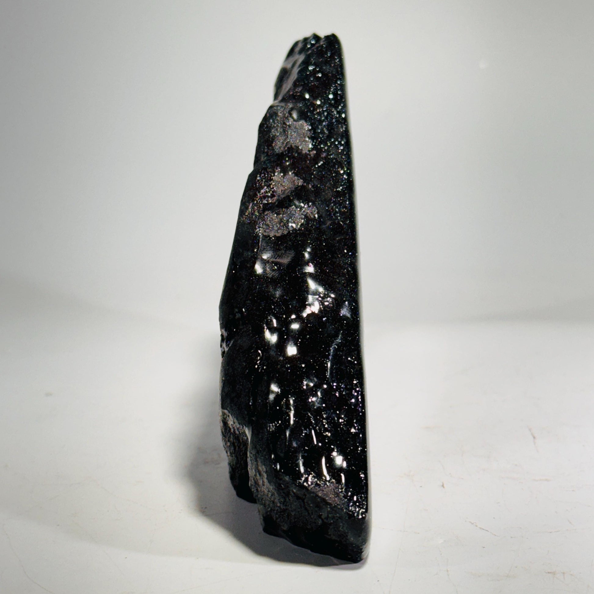 Specular Hematite freestanding cut base