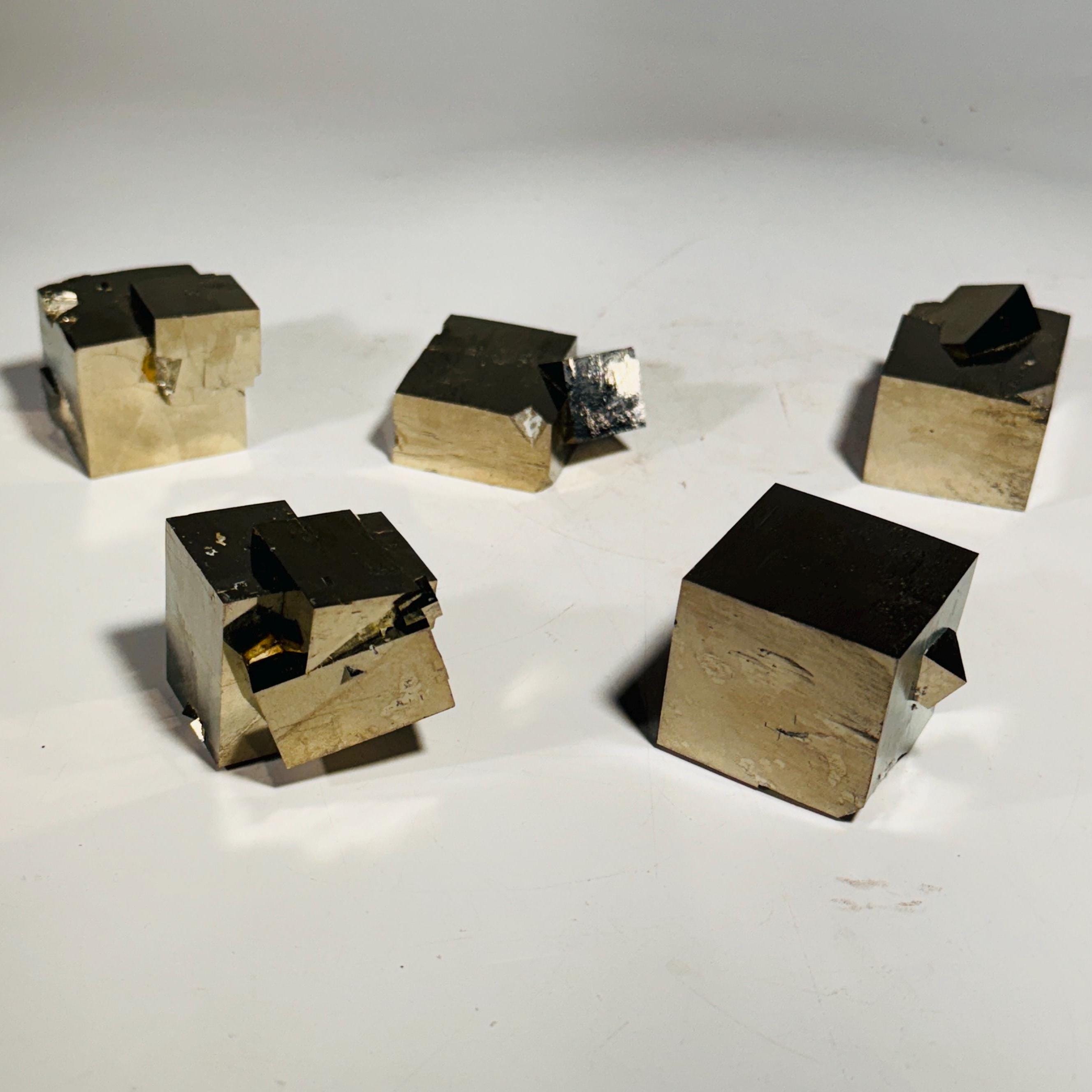 [shopname] - Pyrite cube crystal cluster YOU PICK, rock decor