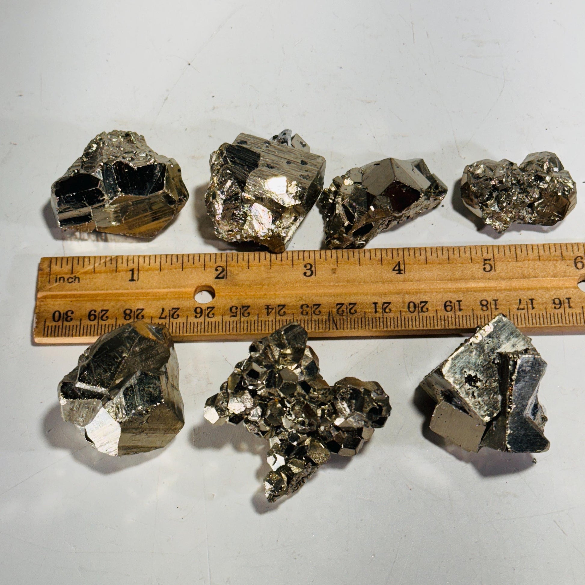 [shopname] - Pyrite Crystal from Peru, rock decor