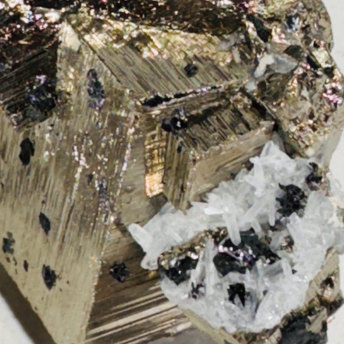 [shopname] - Pyrite Crystal from Peru, rock decor