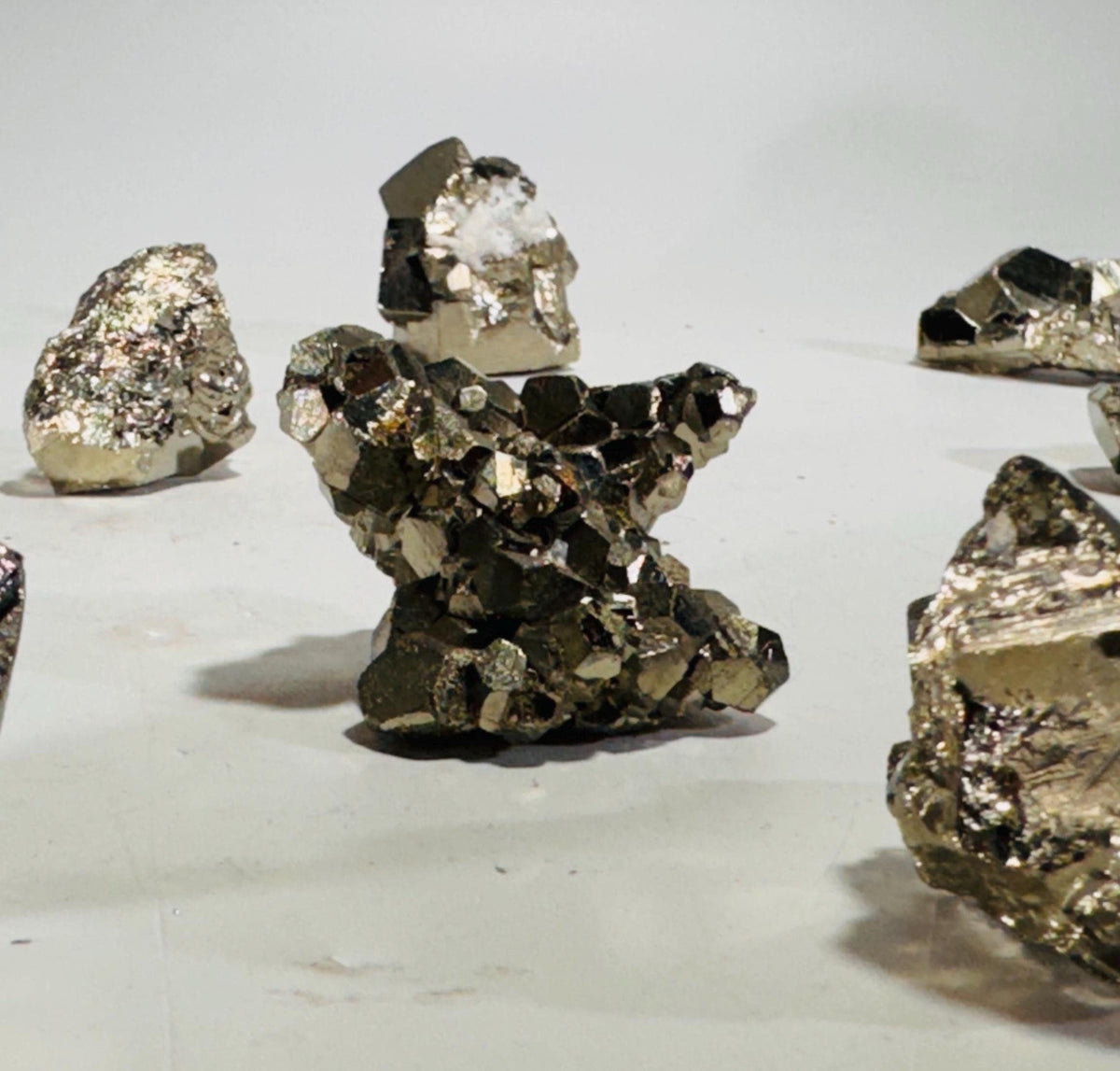 [shopname] - Pyrite Crystal from Peru, rock decor