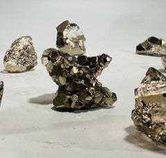 [shopname] - Pyrite Crystal from Peru, rock decor