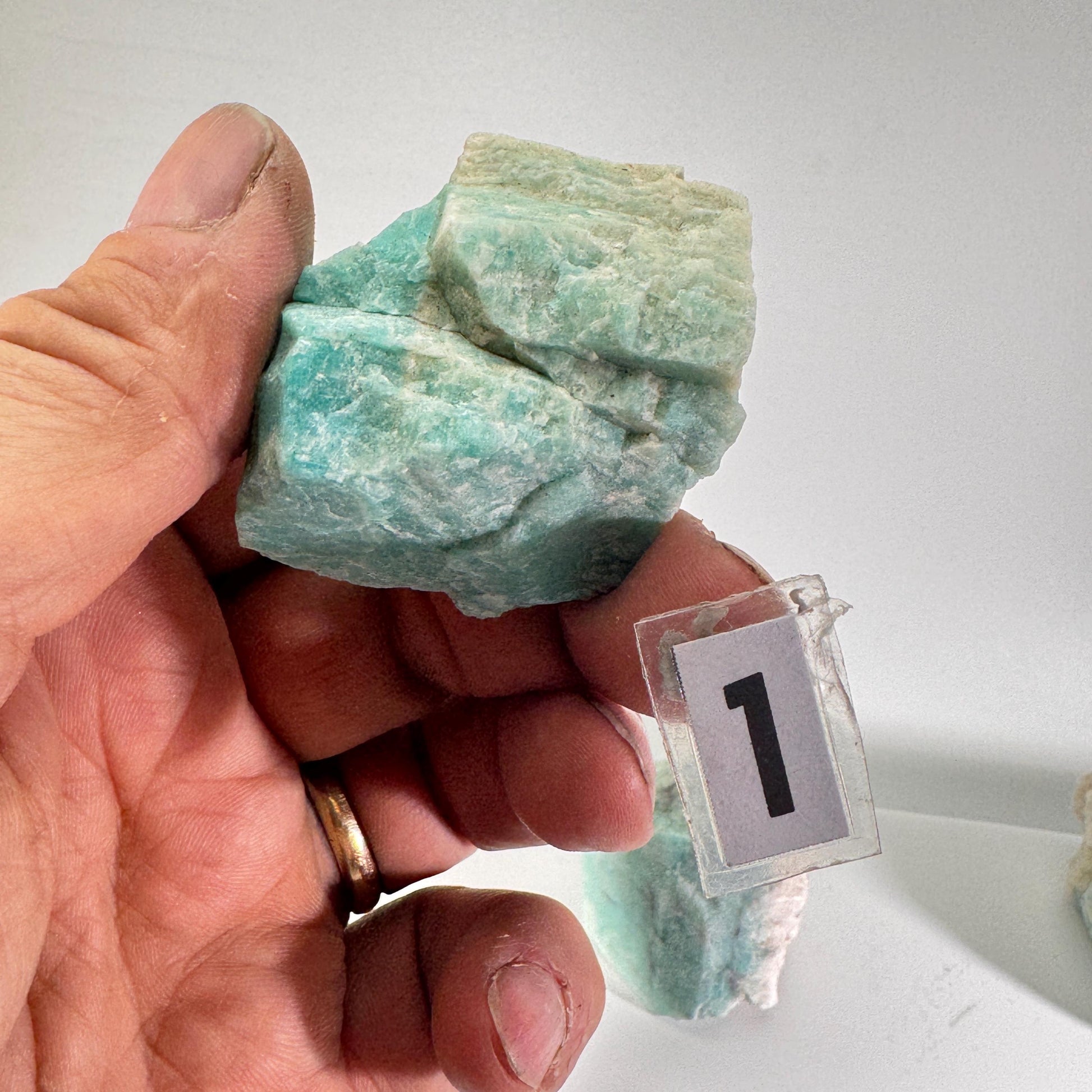 [shopname] - Colorado Amazonite, rock decor