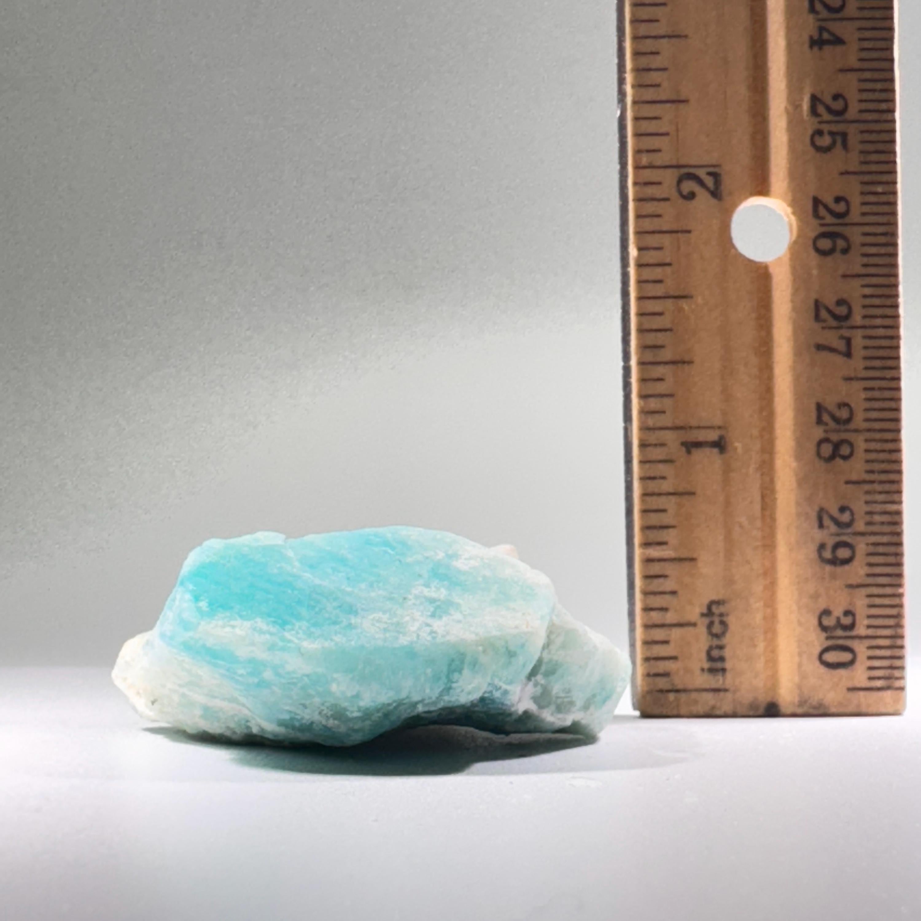 [shopname] - Amazonite crystal from Colorado | colorado amazonite, colorado decor, amazonite crystal, amazonstone, rock lover, rock collector, US Mineral, rock decor