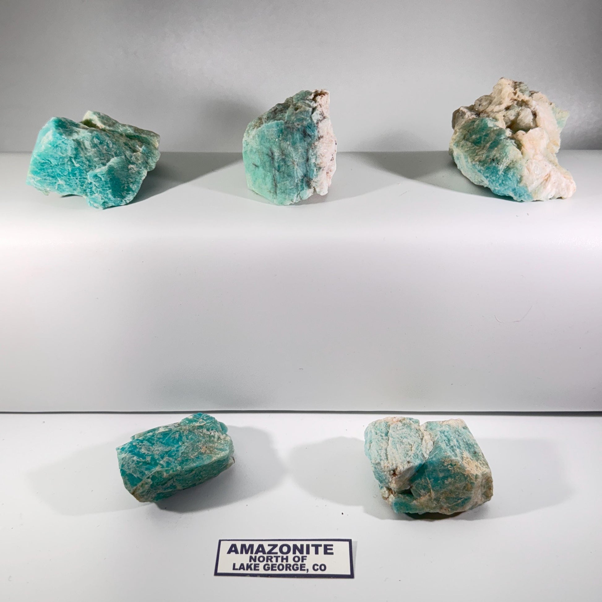 [shopname] - Colorado Amazonite, rock decor