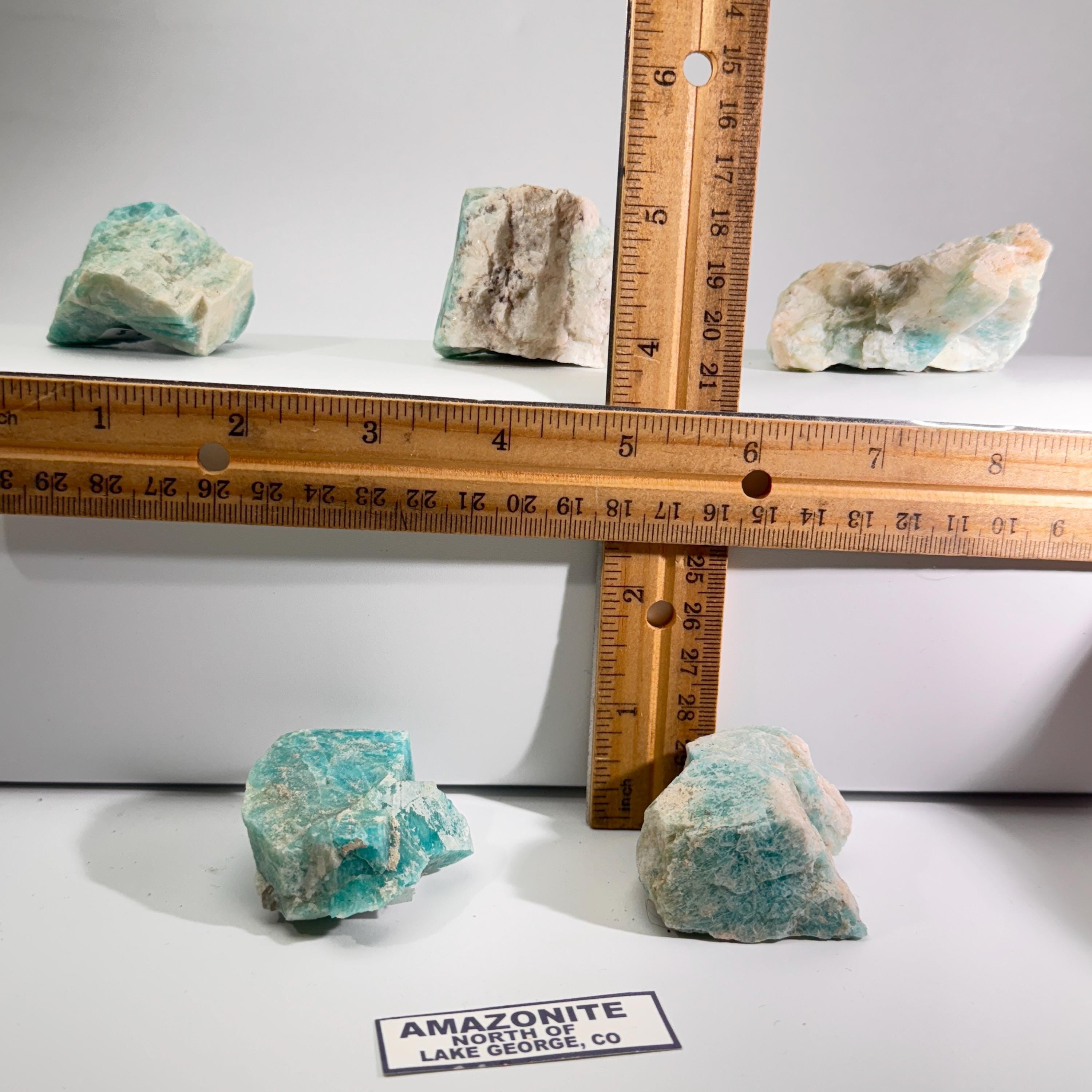 [shopname] - Colorado Amazonite, rock decor