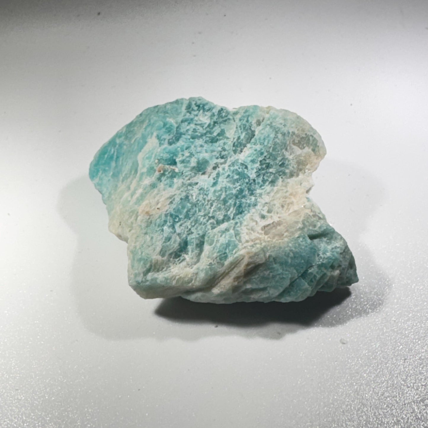 [shopname] - Amazonite crystal from Colorado | colorado amazonite, colorado decor, amazonite crystal, amazonstone, rock lover, rock collector, US Mineral, rock decor