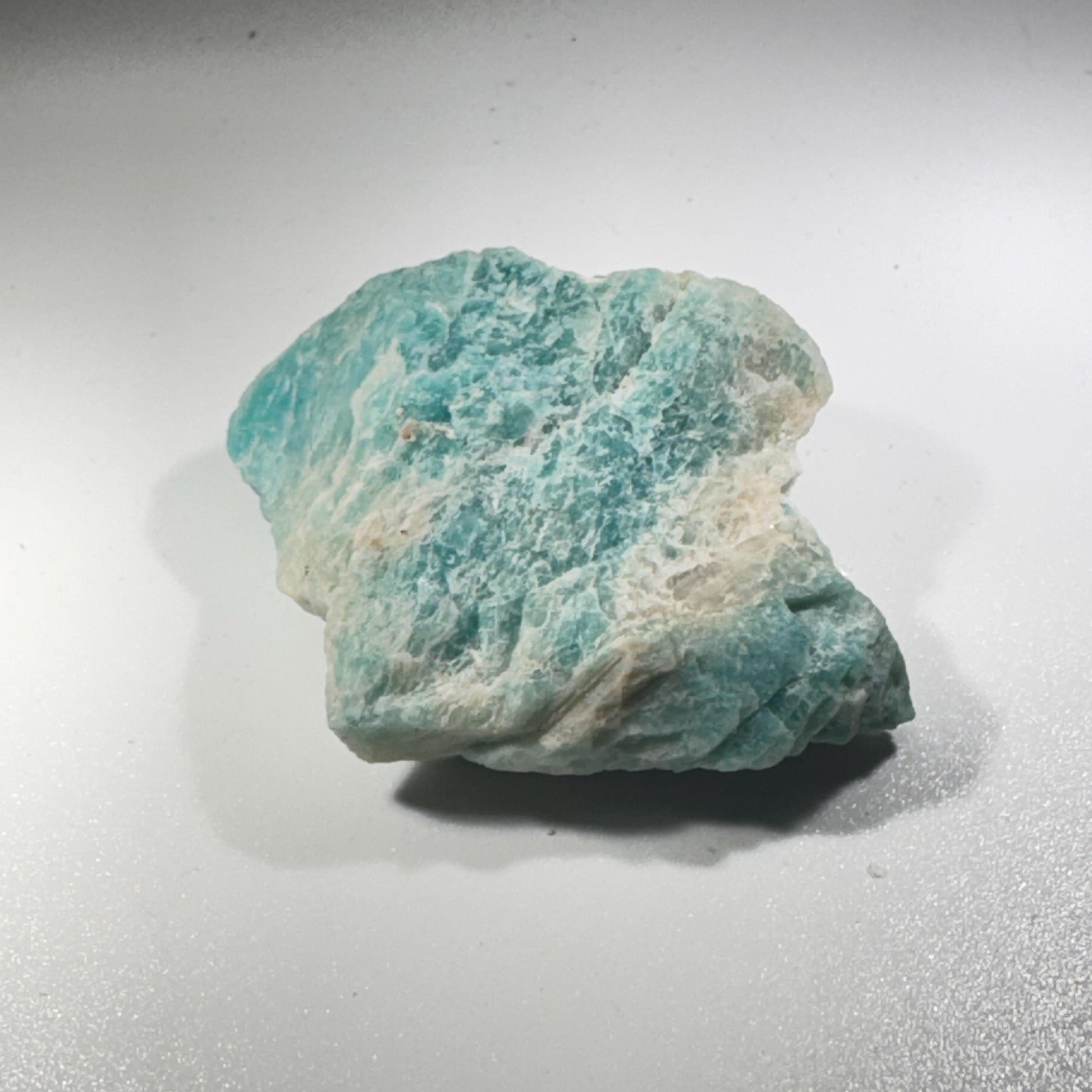 [shopname] - Amazonite crystal from Colorado | colorado amazonite, colorado decor, amazonite crystal, amazonstone, rock lover, rock collector, US Mineral, rock decor