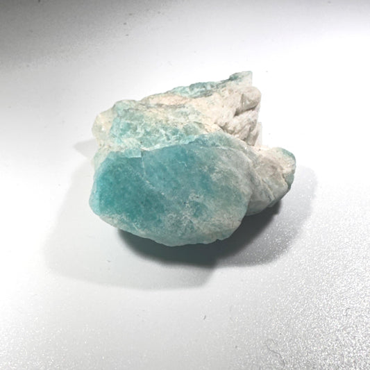 [shopname] - Amazonite crystal from Colorado | colorado amazonite, colorado decor, amazonite crystal, amazonstone, rock lover, rock collector, US Mineral, rock decor