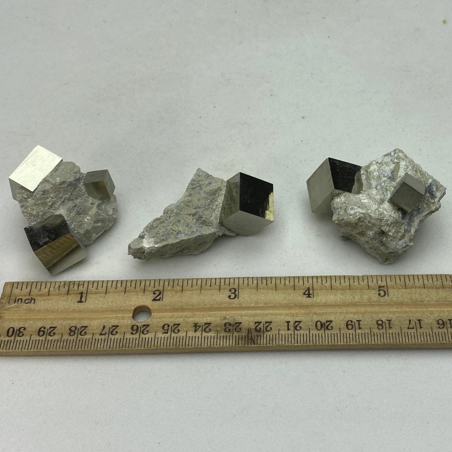 [shopname] - Small Navajún Pyrite Crystal in Matrix, rock decor