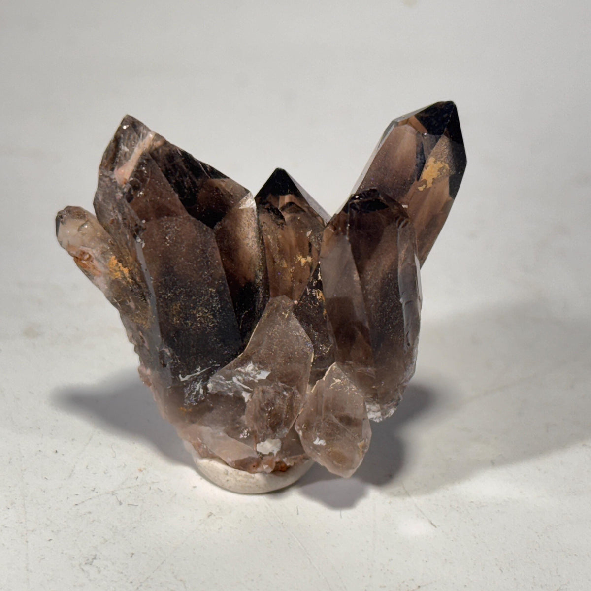 [shopname] - Small Smoky Quartz Crystal, rock decor