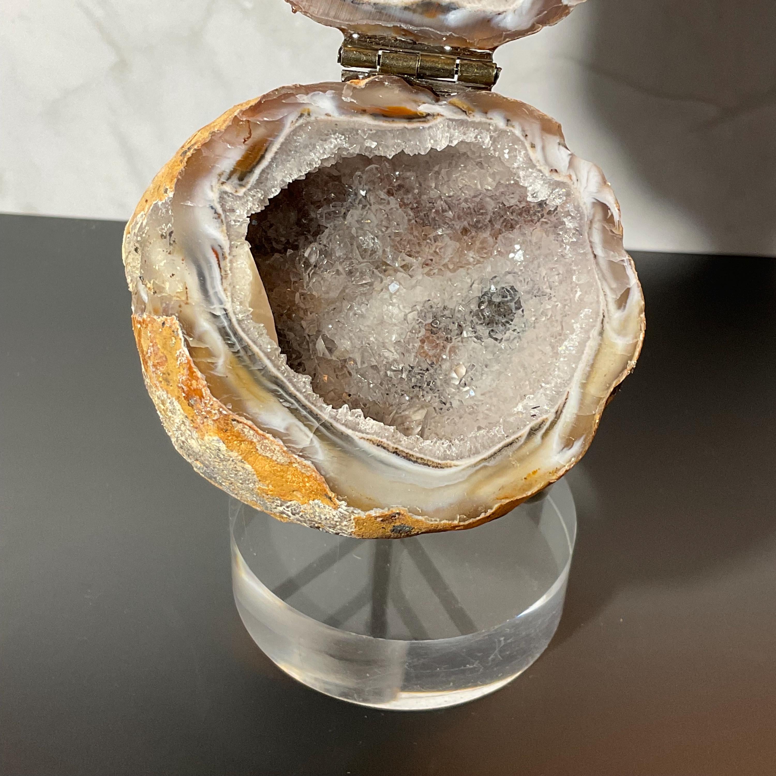 [shopname] - Geode ring box - extra quality | engagement ring box, geode ring box, geode jewelry box, unique gift box, wedding ring box, rock decor