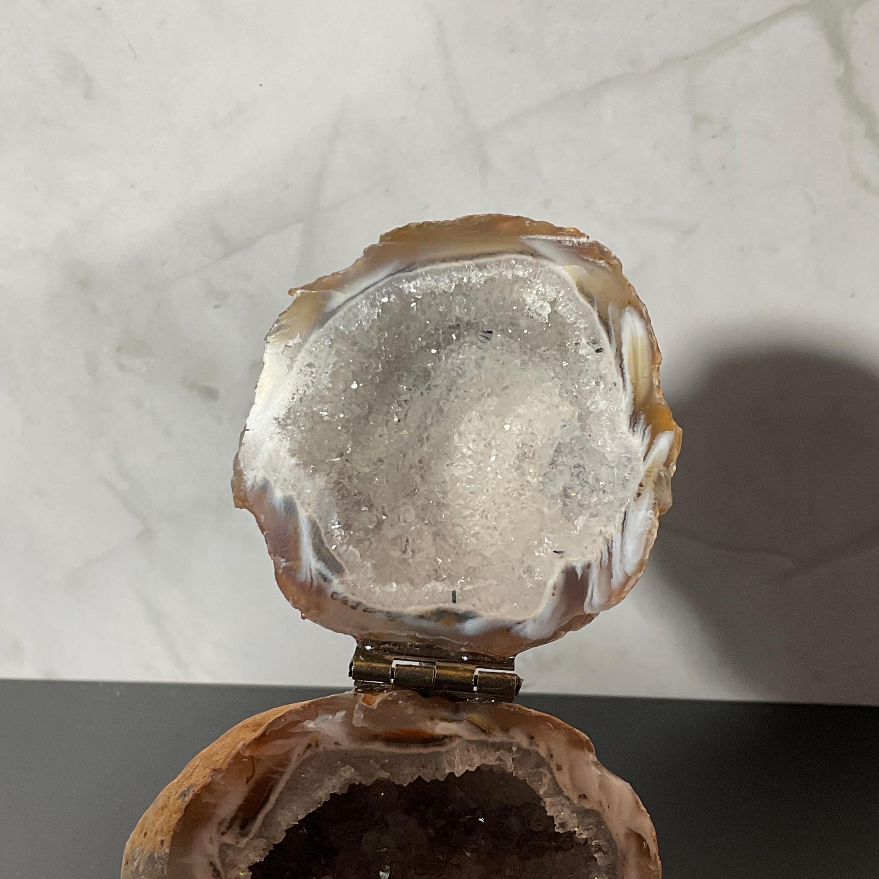 [shopname] - Geode ring box - extra quality | engagement ring box, geode ring box, geode jewelry box, unique gift box, wedding ring box, rock decor