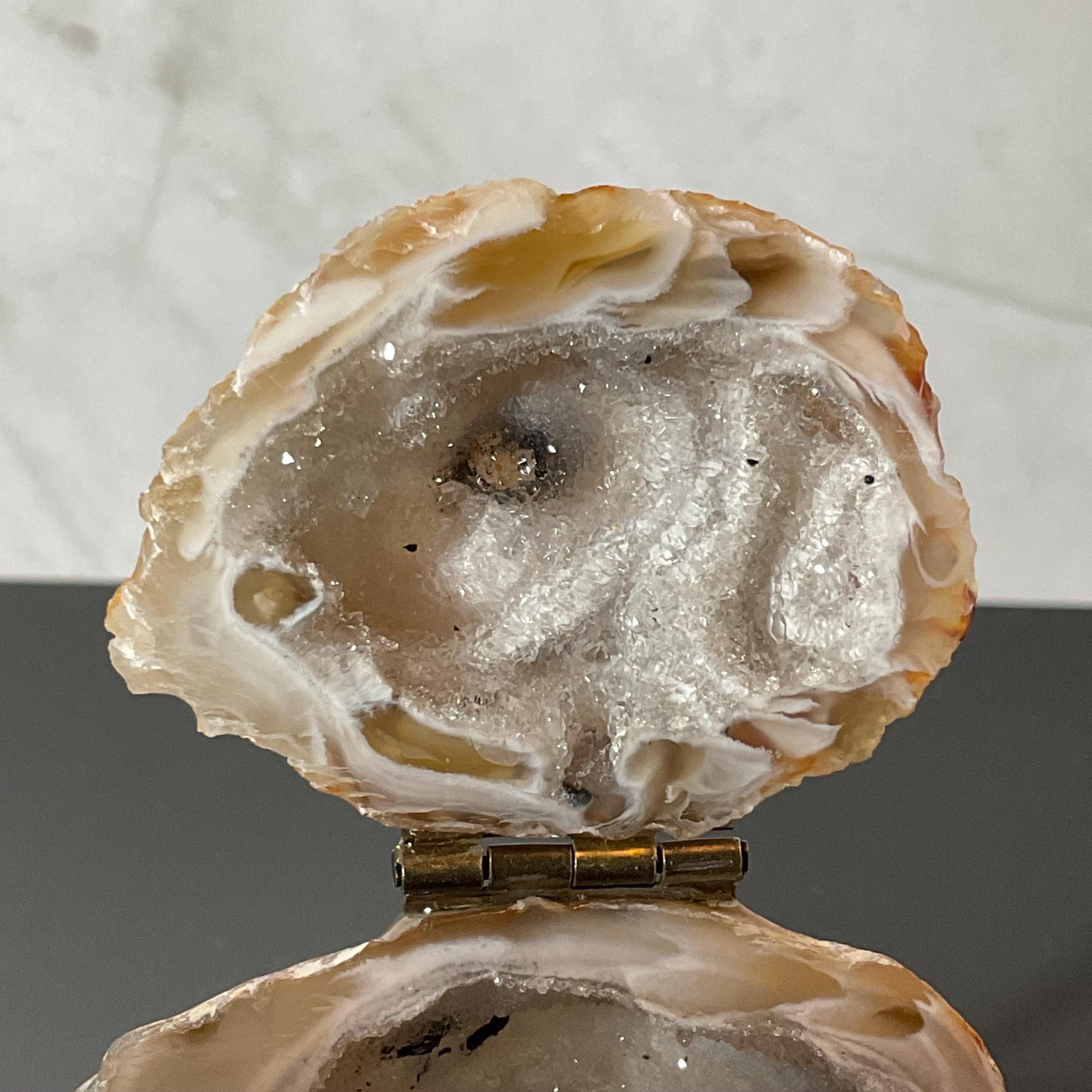 [shopname] - Geode ring box - extra quality | engagement ring box, geode ring box, geode jewelry box, unique gift box, wedding ring box, rock decor