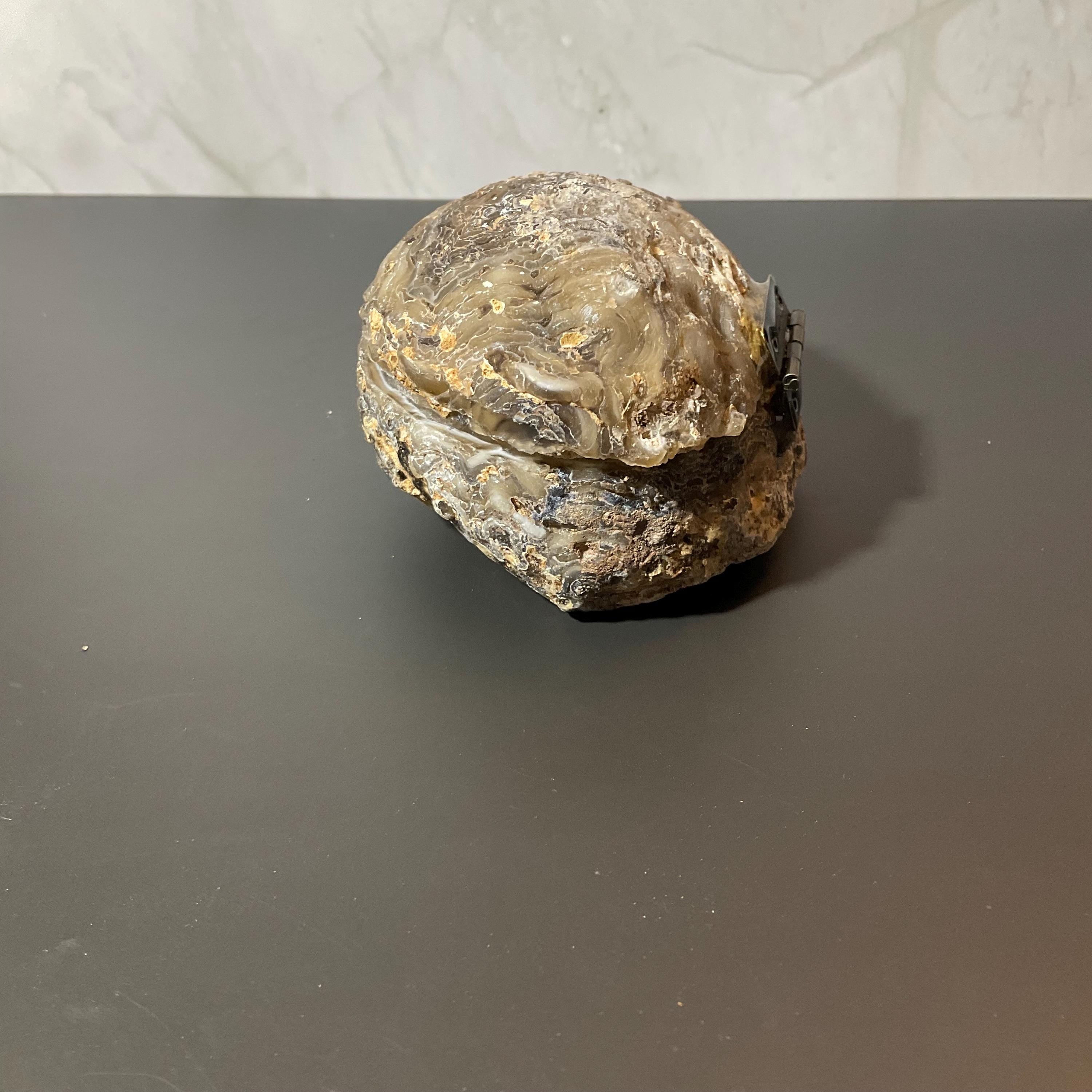 [shopname] - Large Geode ring box - extra quality | engagement ring box, geode ring box, geode jewelry box, unique gift box, wedding ring box, rock decor