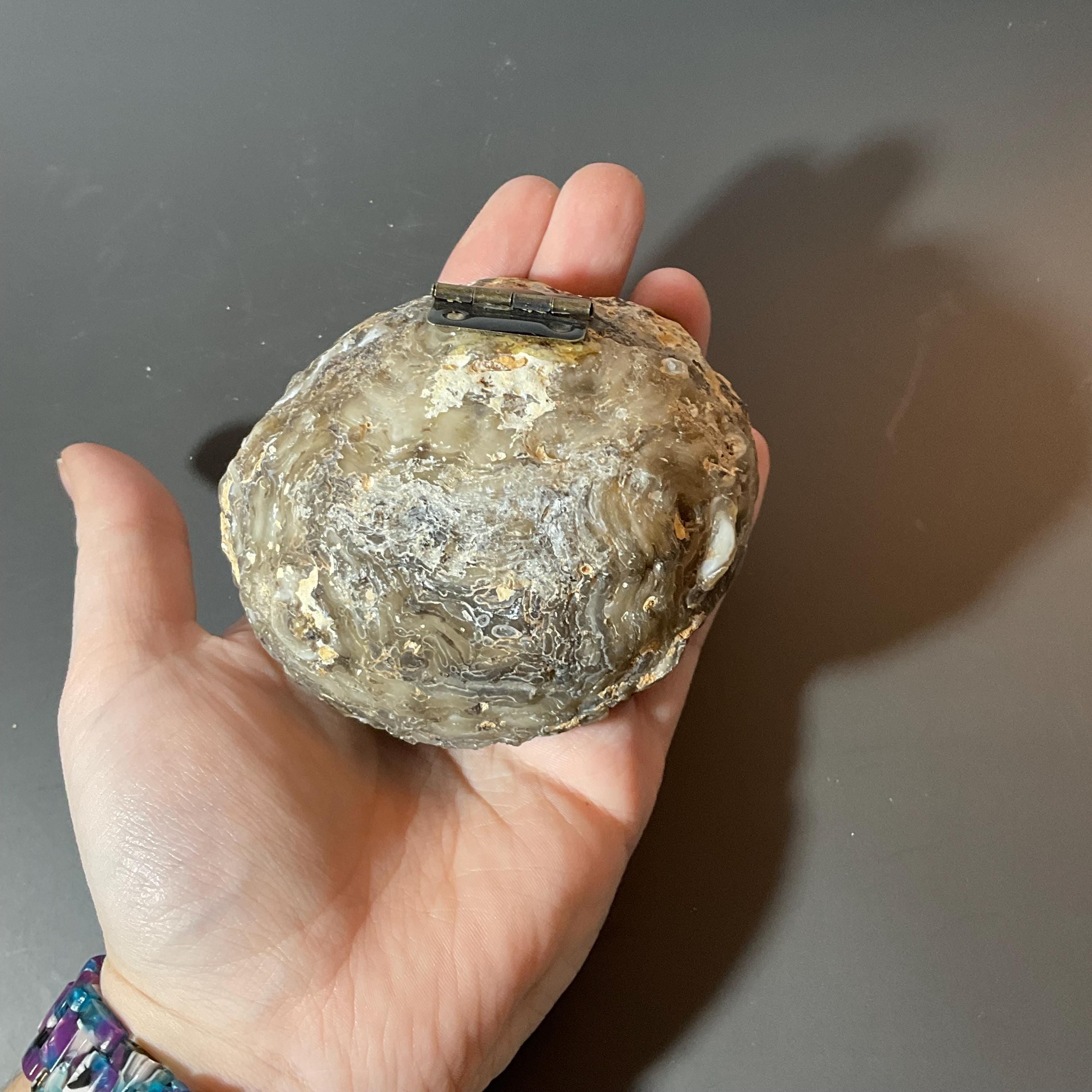 [shopname] - Large Geode ring box - extra quality | engagement ring box, geode ring box, geode jewelry box, unique gift box, wedding ring box, rock decor