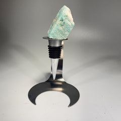 [shopname] - Crystal Bottle Stopper, rock decor