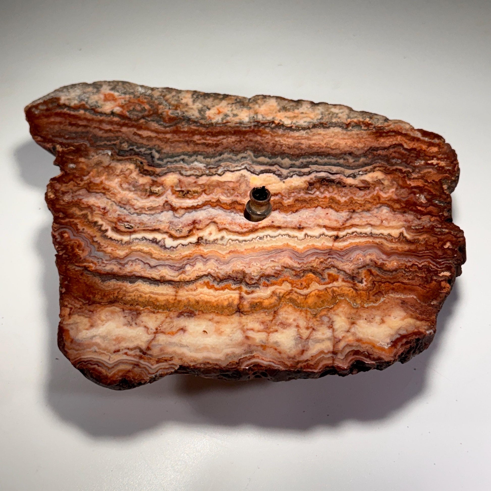 [shopname] - Crazy Lace Agate Rock Oil Candle Gift Box, rock decor