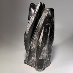 [shopname] - Orthoceras Fossil Tower, rock decor