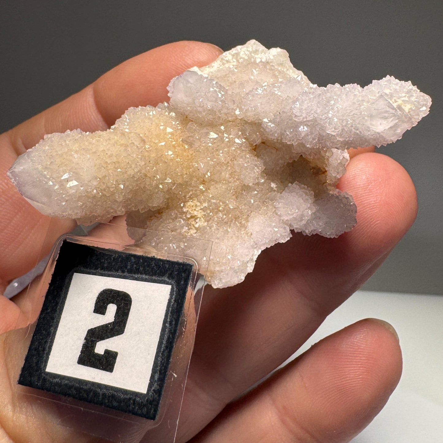 [shopname] - Spirit quartz cluster with amethyst, rock decor