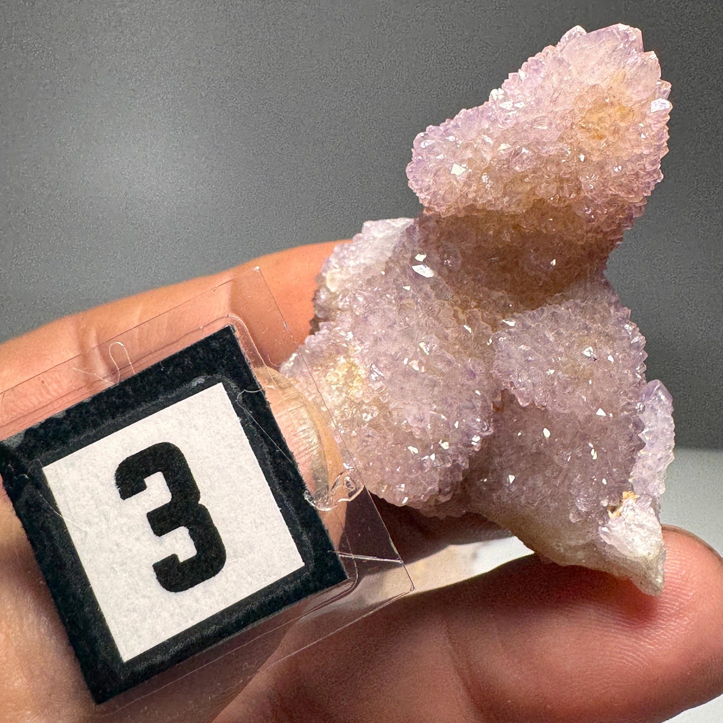 [shopname] - Spirit quartz cluster with amethyst, rock decor