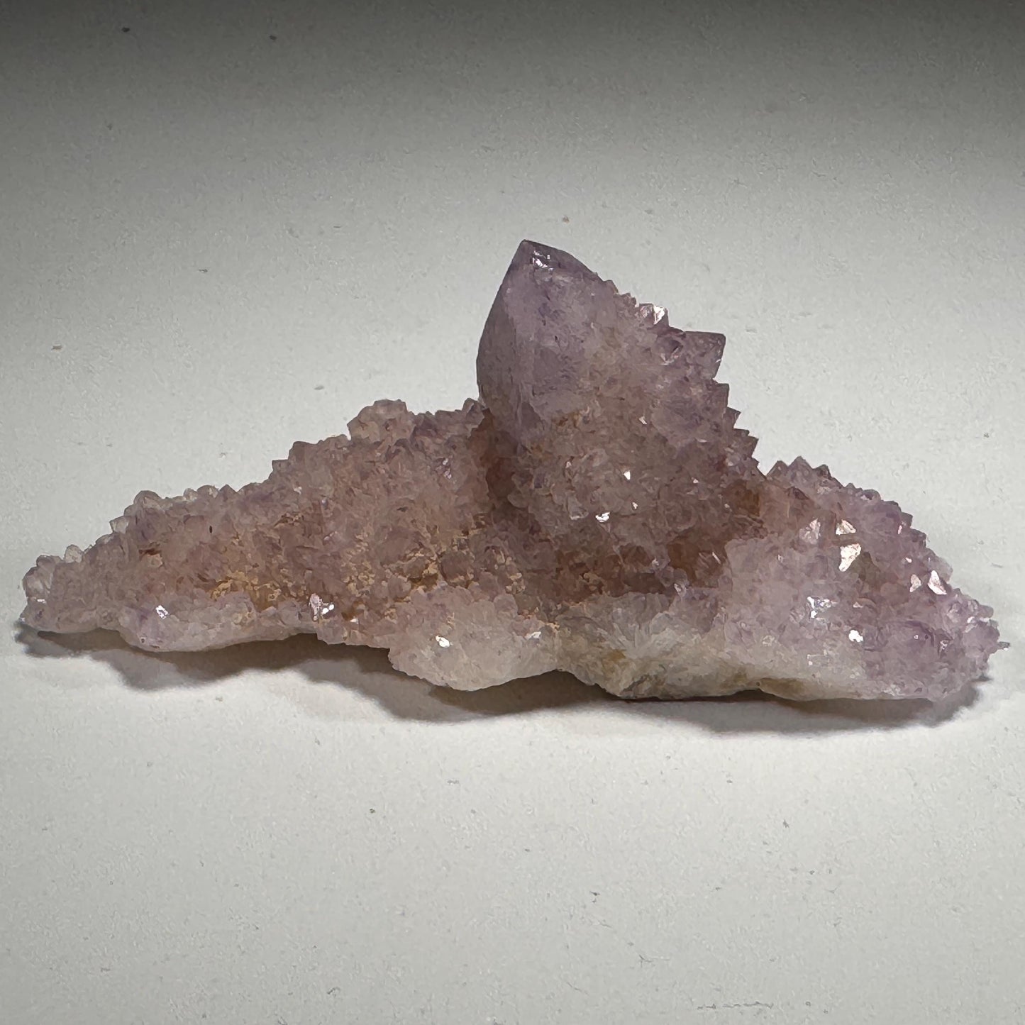 [shopname] - Spirit quartz cluster with amethyst, rock decor