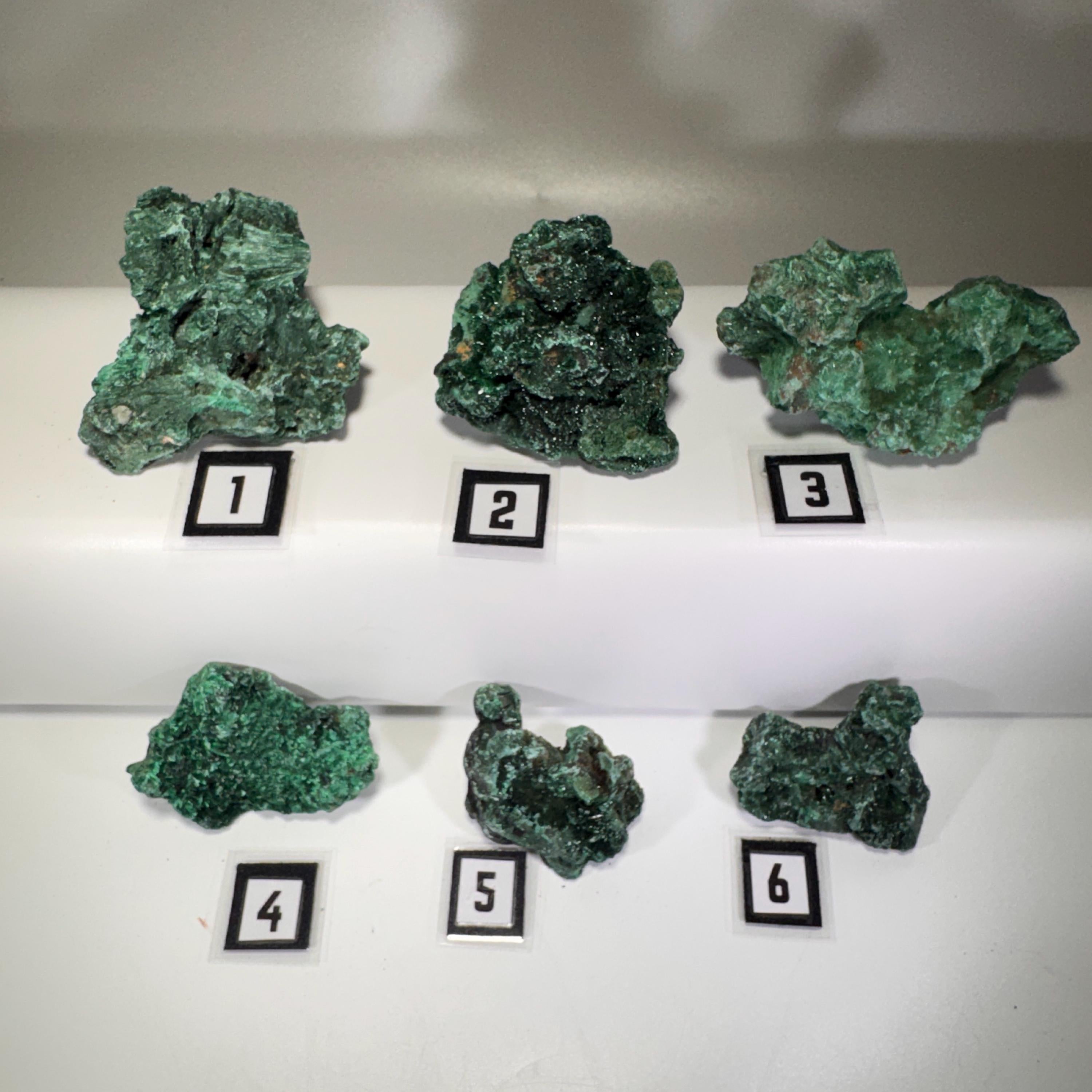 [shopname] - Raw Fibrous Malachite, rock decor