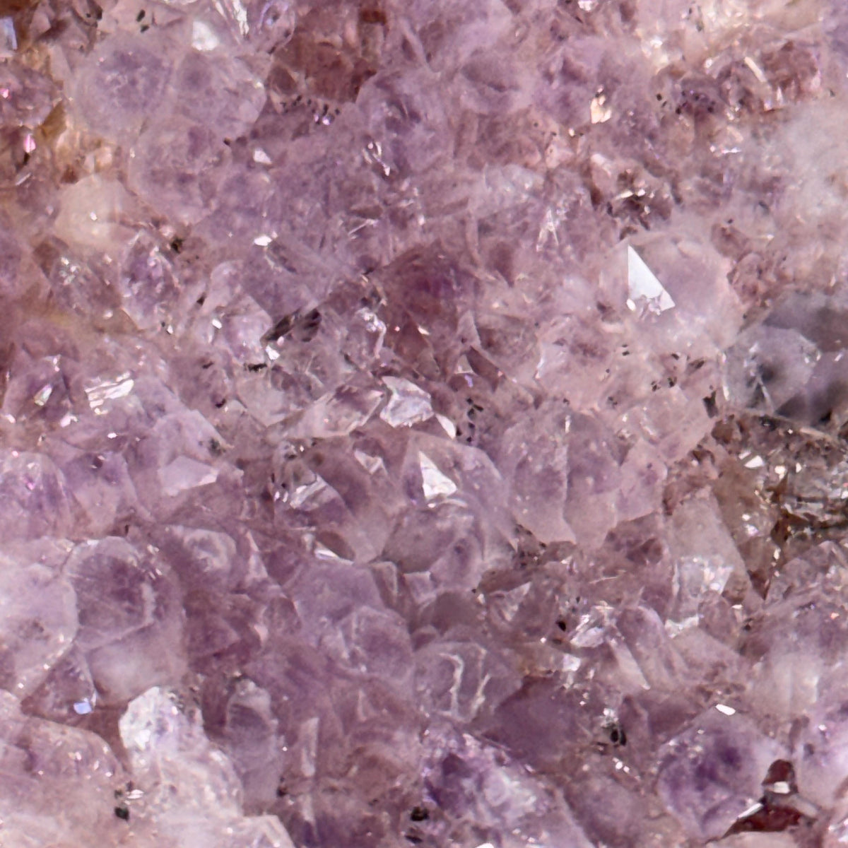 [shopname] - One-of-a-Kind Amethyst Druzy Geode Ring Box — Natural Brazilian Agate Proposal Keepsake, rock decor