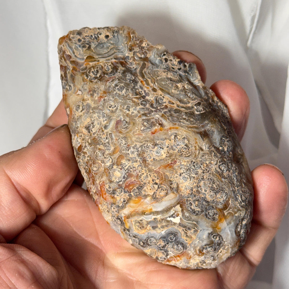 [shopname] - One-of-a-Kind Druzy Geode Ring Box — Natural Brazilian Agate Proposal Keepsake, rock decor